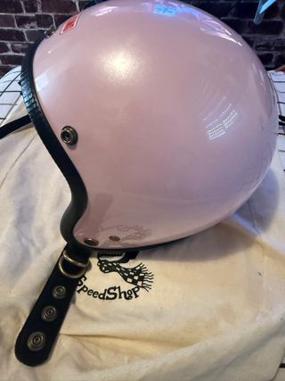 Casco Jet Rosa Joe King