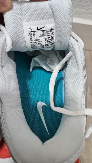 Nike P-6000 Plata/Blanco