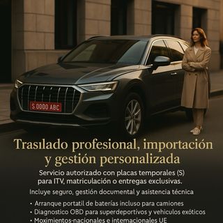 Gestión y traslado asesoramiento  (ITV/import)