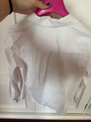 Camisa Zara Blanca Talla XL