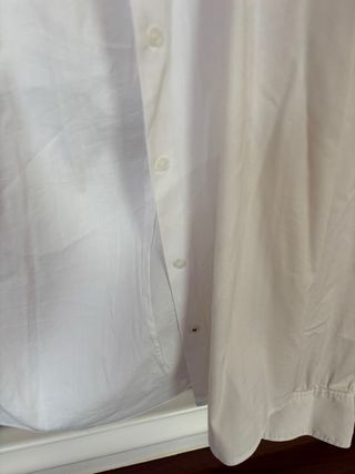 Camisa Zara Blanca Talla XL
