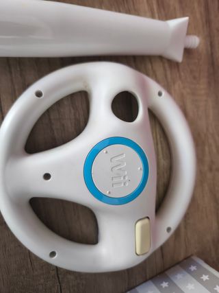Accesorios Nintendo Wii (Volante, Bate, Raquetas)