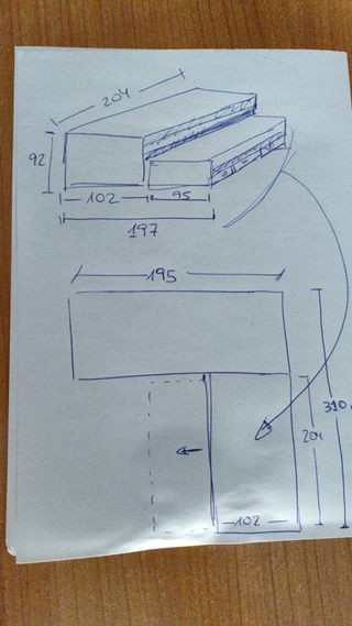 3 Camas de Madera con Colchones
