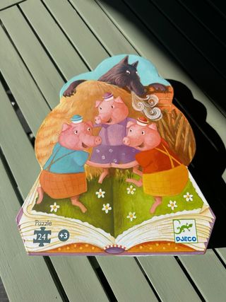 Puzzle 3 Cerditos NUEVO 24 Piezas