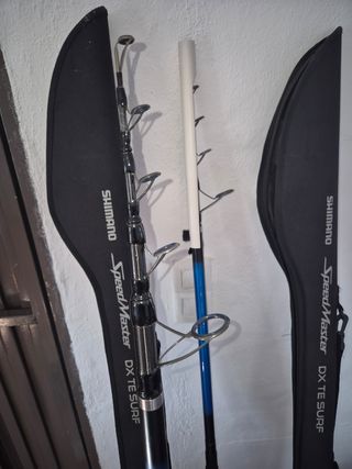 Pareja Cañas Pesca Shimano Speedmaster DX TE SURF