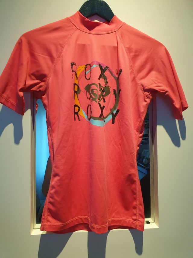 Camiseta Roxy manga corta deportiva