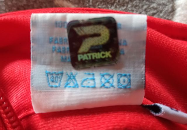 Chaqueta Chándal Patrick Rayo Vallecano Roja