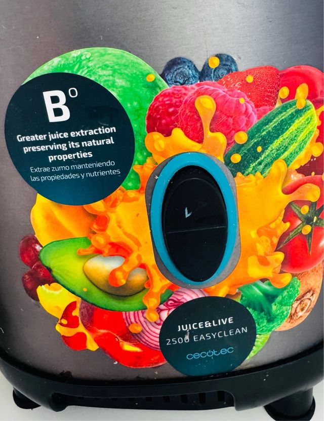 Exprimidor de barrena