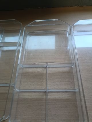 Cajas organizadoras de maquillaje acrílicas