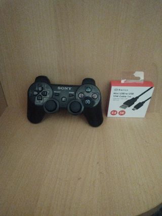 Mando PS3 Sony con cable de carga nuevo