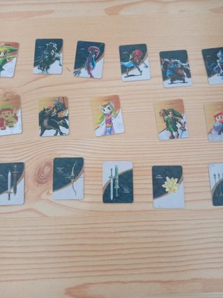 Tarjetas Zelda Nintendo Switch