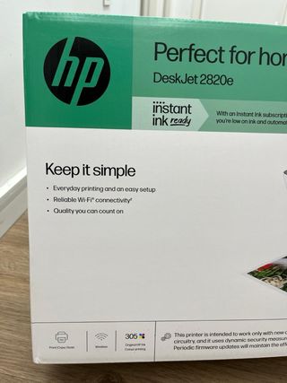 Impresora HP DeskJet 2820e Nueva