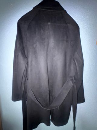 Chaqueta Zara ante negra talla única