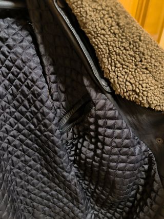 Chaquetón de cuero auténtico (Argentina)