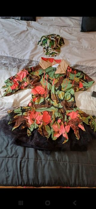 Disfraz Militar Zombie Mujer Talla l