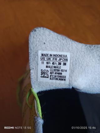 Botas de fútbol Adidas Performance X
