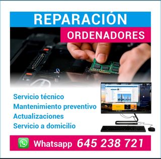 Reparación de ordenadores servitecnico a domicilio