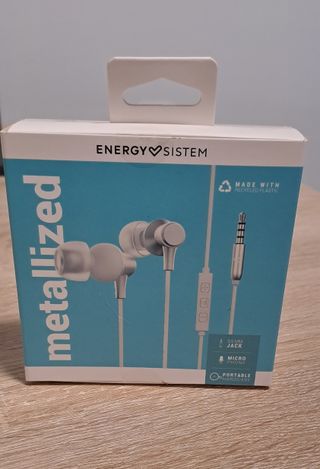 Energy Sistem Metallized Auriculares Plata