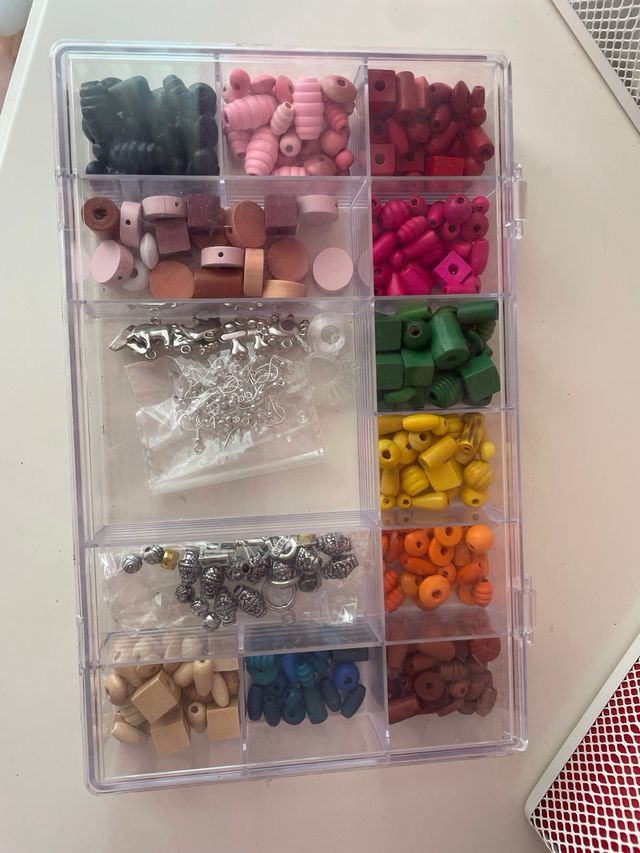 Cuentas de madera para pulseras