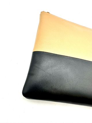 Bolso Clutch Celine Beige y Negro