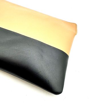 Bolso Clutch Celine Beige y Negro