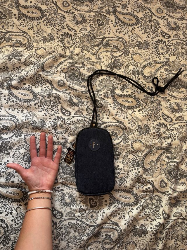 Mini borsa per cellulare con manico