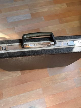 Maletín Vintage Samsonite Negro