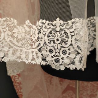 Velo de Novia Lsposa Blanco Encaje