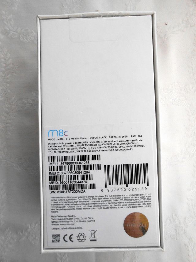 Meizu M8c 