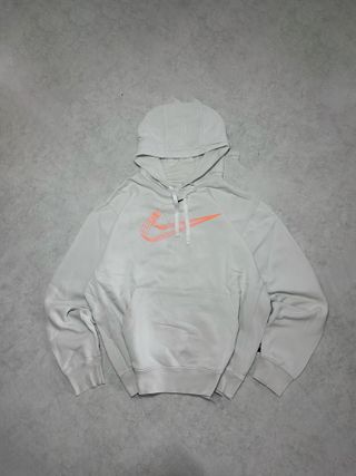 Felpa Nike Logo Arancione Taglia L