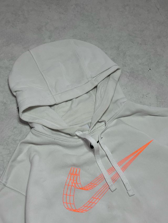 Felpa Nike Logo Arancione Taglia L