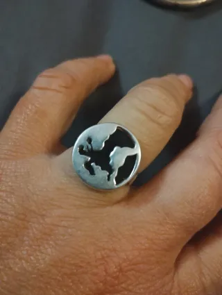 Lote 5 Anillos Plata Ley 925