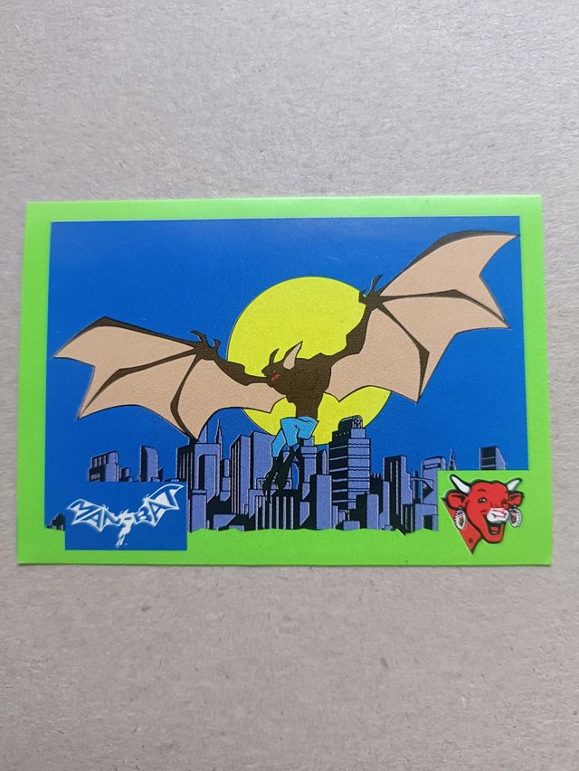 Cromo Batman la vaca que rie