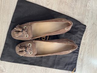 Zapatos Car Shoe Marrones Talla 38.5