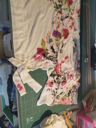 Blusa estampada floral talla única