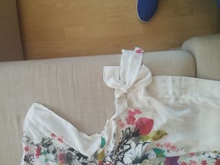 Blusa estampada floral talla única