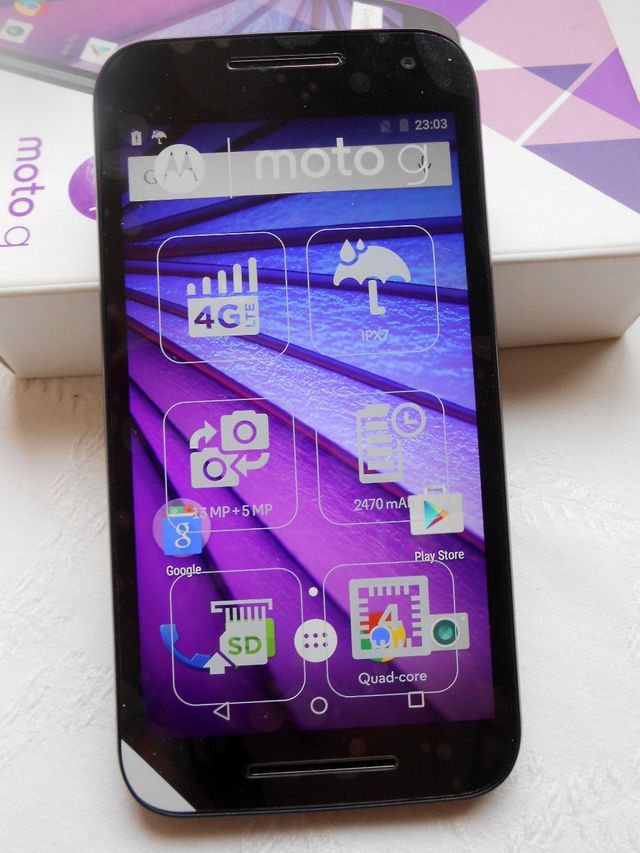 Motorola Moto G3 nuevo 
