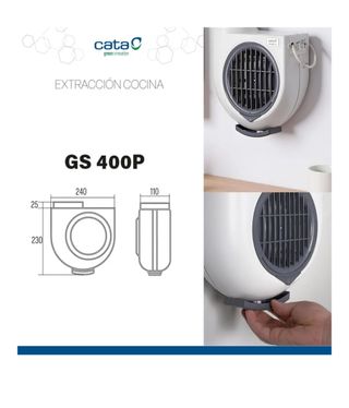 Extractor Cata GS-400 P