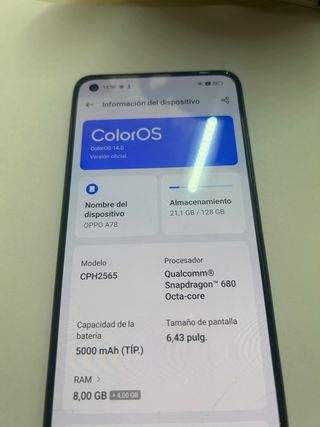 Oppo A78 4G 128 GB