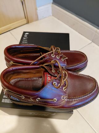 Zapatos Snipe T-36 Marrones