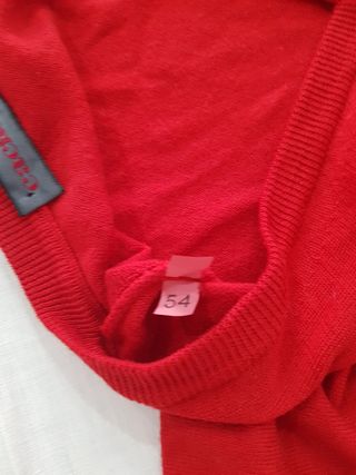 Gilet Cacharel Rosso Lana Vergine