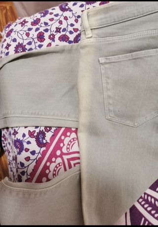 Pantalón Massimo Dutti verde T36