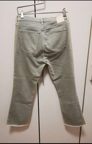 Pantalón Massimo Dutti verde T36