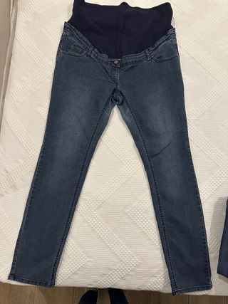 Pantalón vaquero premamá talla M