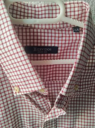 Camisa de cuadros BERVIDOS hombre XL