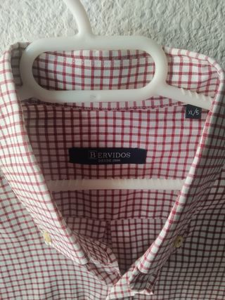 Camisa de cuadros BERVIDOS hombre XL