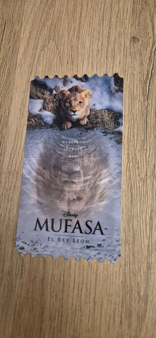 Megaentrada Mufasa El Rey León Disney