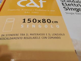 Scaldaletto Elettrico Singolo CAT 150x80