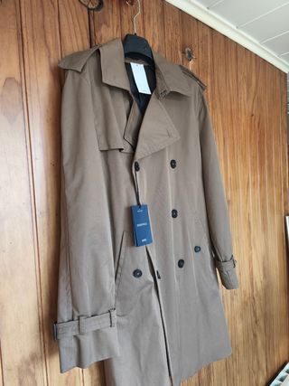 Gabardina Mango M nueva