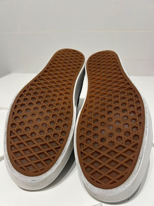 Vans Sk8-Hi Plataforma Ante Negro